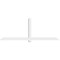Ekena Millwork Eugene Architectural Grade PVC Gable Bracket, 96"W x 36"H x 4"D x 4"F, 9/12 Pitch GBP096X36X0404EUG00 - alternate 5